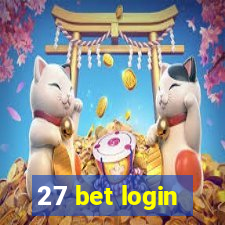 27 bet login