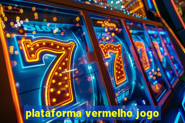 plataforma vermelho jogo