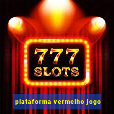 plataforma vermelho jogo