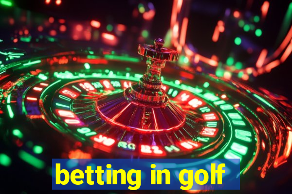 betting in golf