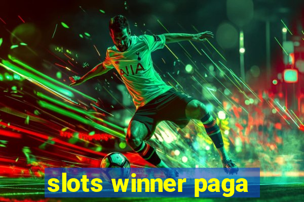 slots winner paga