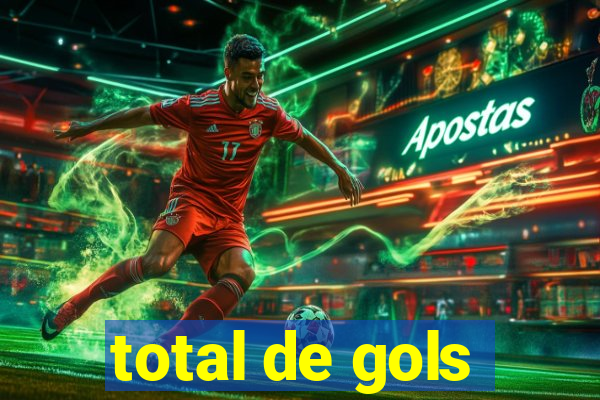 total de gols