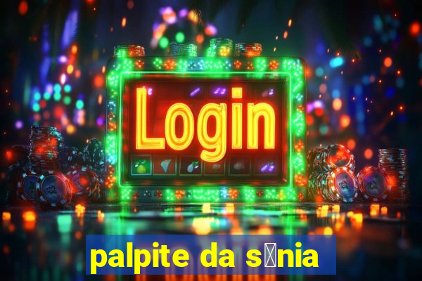 palpite da s么nia