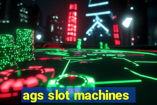 ags slot machines