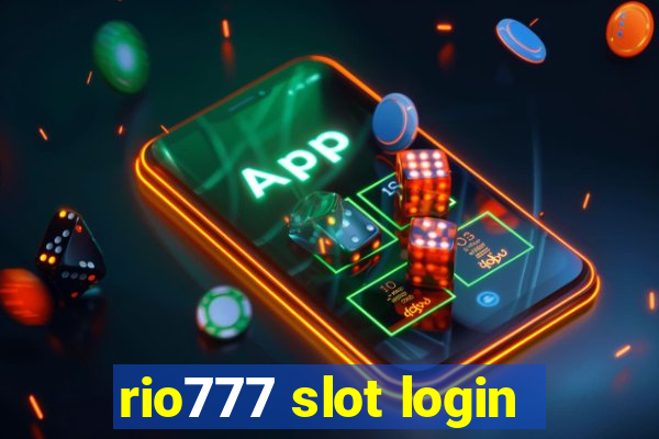 rio777 slot login