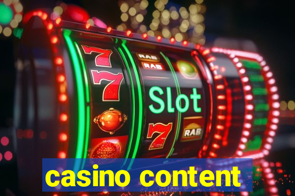 casino content