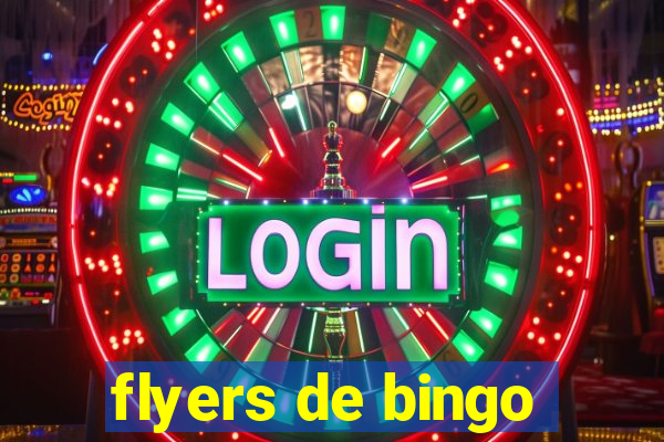 flyers de bingo