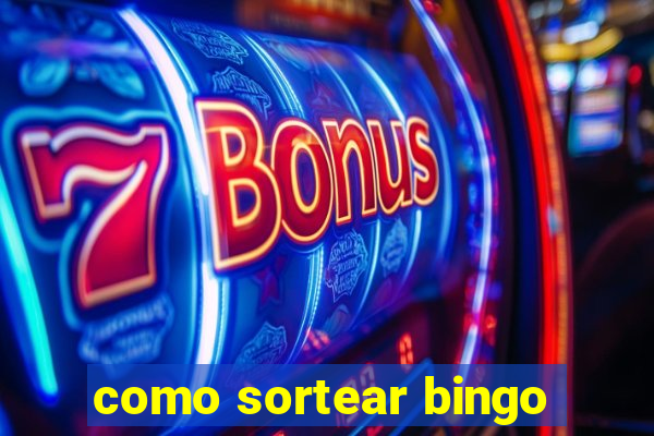 como sortear bingo