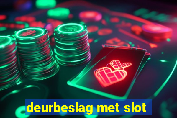 deurbeslag met slot