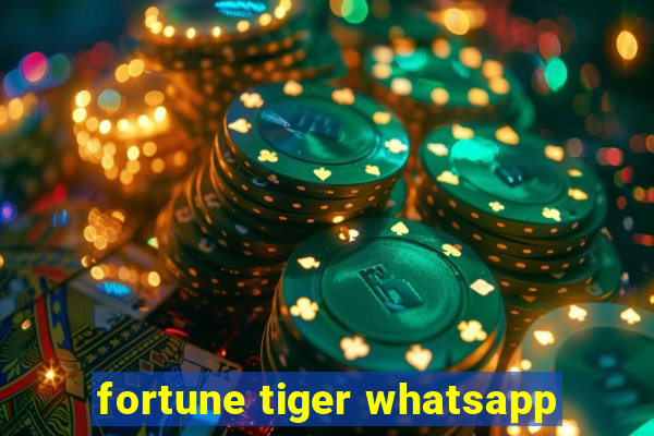 fortune tiger whatsapp