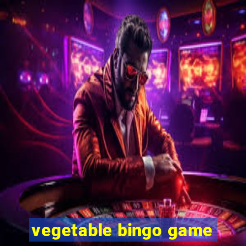 vegetable bingo game