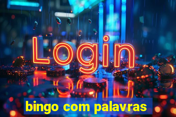 bingo com palavras