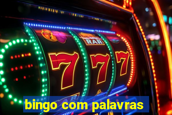 bingo com palavras