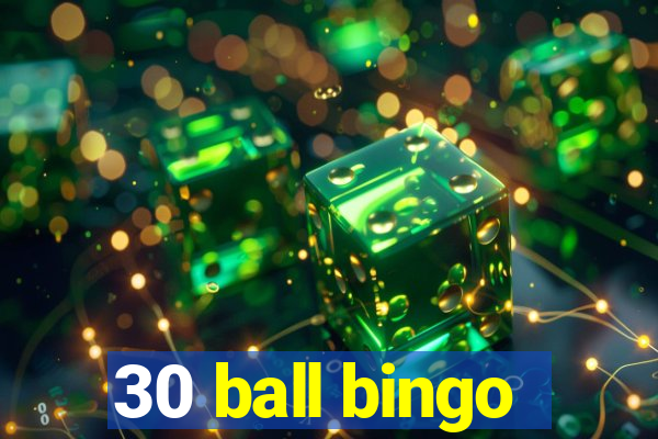 30 ball bingo