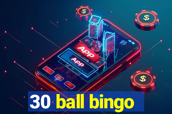 30 ball bingo