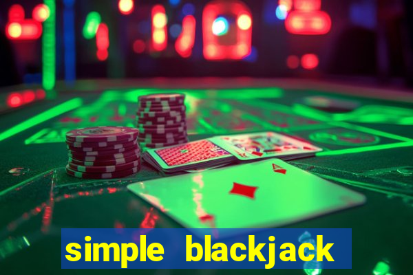 simple blackjack java code