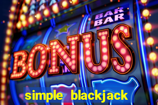 simple blackjack java code