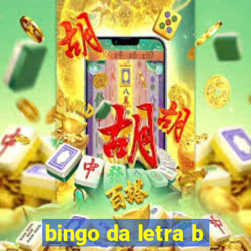 bingo da letra b