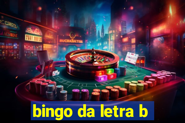 bingo da letra b