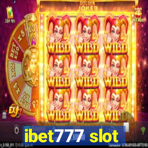 ibet777 slot