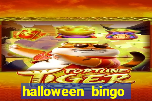 halloween bingo card maker