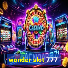 wonder slot 777