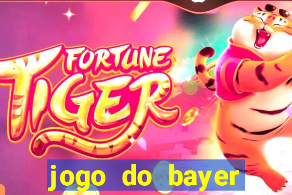 jogo do bayer leverkusen de hoje