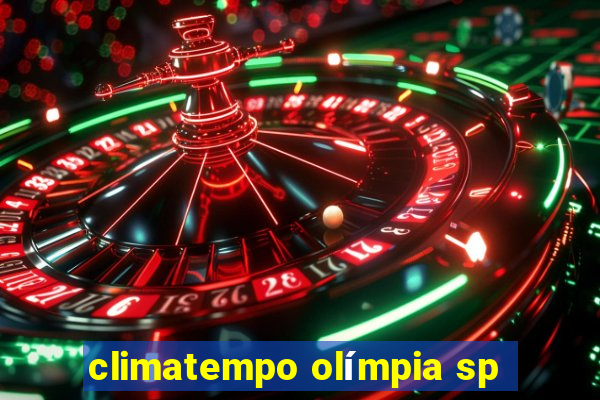 climatempo olímpia sp