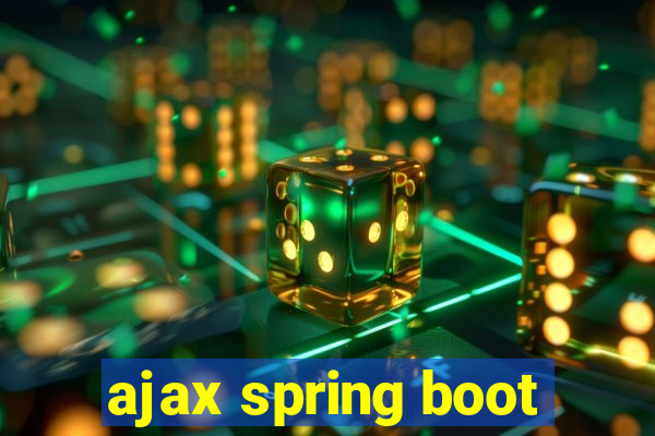 ajax spring boot