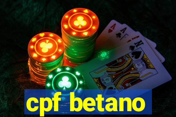 cpf betano