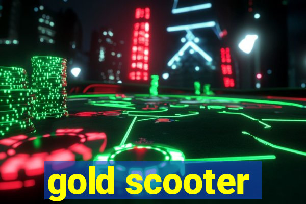 gold scooter