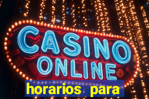 horarios para ganhar no fortune tiger