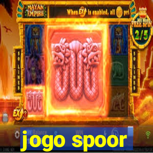 jogo spoor