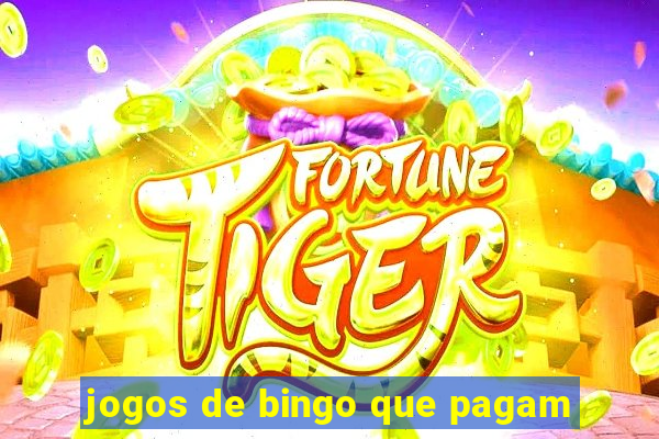 jogos de bingo que pagam