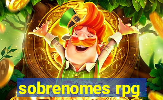 sobrenomes rpg