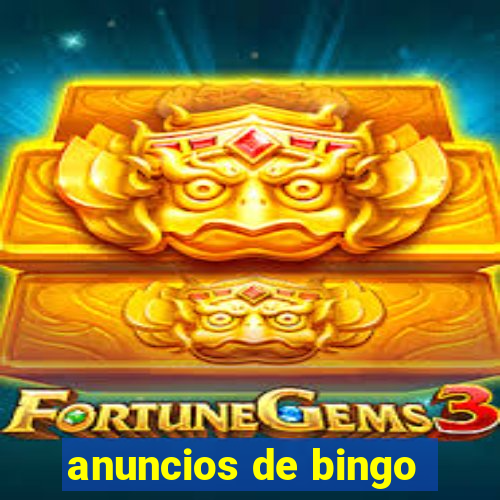 anuncios de bingo