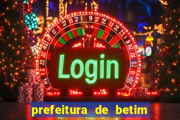 prefeitura de betim - contracheque online