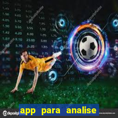 app para analise de jogos de futebol