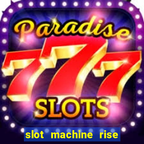 slot machine rise of merlin