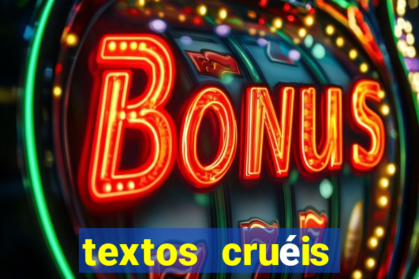 textos cruéis demais para serem lidos rapidamente pdf