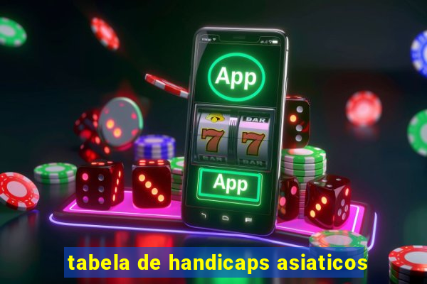 tabela de handicaps asiaticos