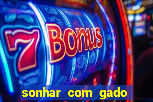 sonhar com gado jogo do bicho