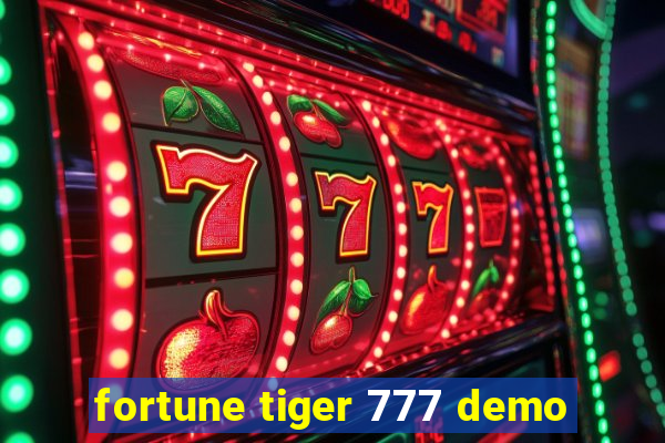 fortune tiger 777 demo