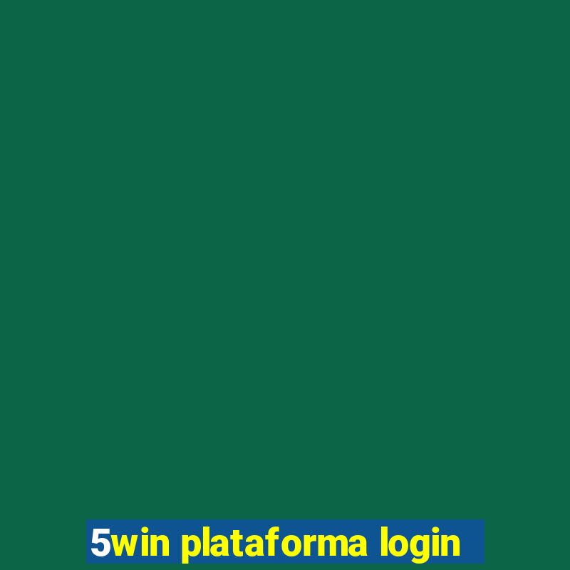 5win plataforma login