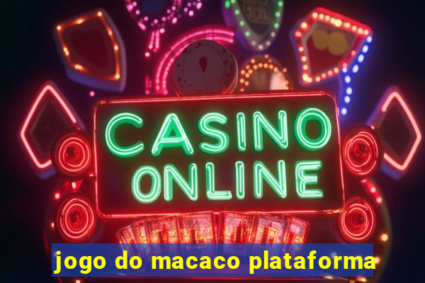 jogo do macaco plataforma