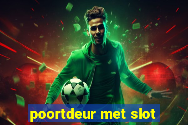 poortdeur met slot