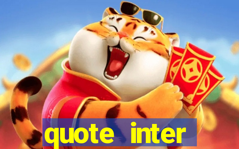 quote inter passaggio turno