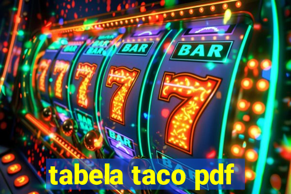 tabela taco pdf