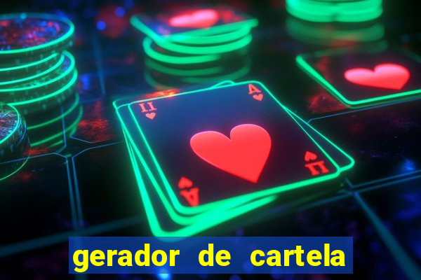 gerador de cartela de bingo para chá de bebê