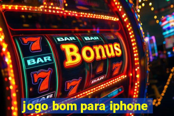 jogo bom para iphone